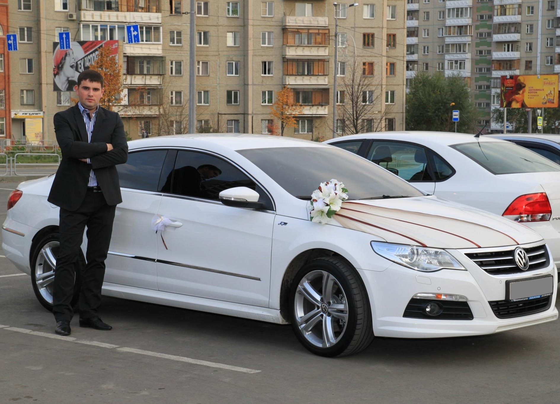Вожу свадьбы. Volkswagen Passat свадьба.