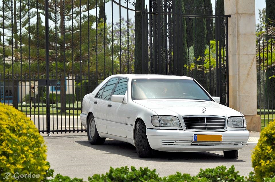 Мерседес Бенц w140 s600 белый