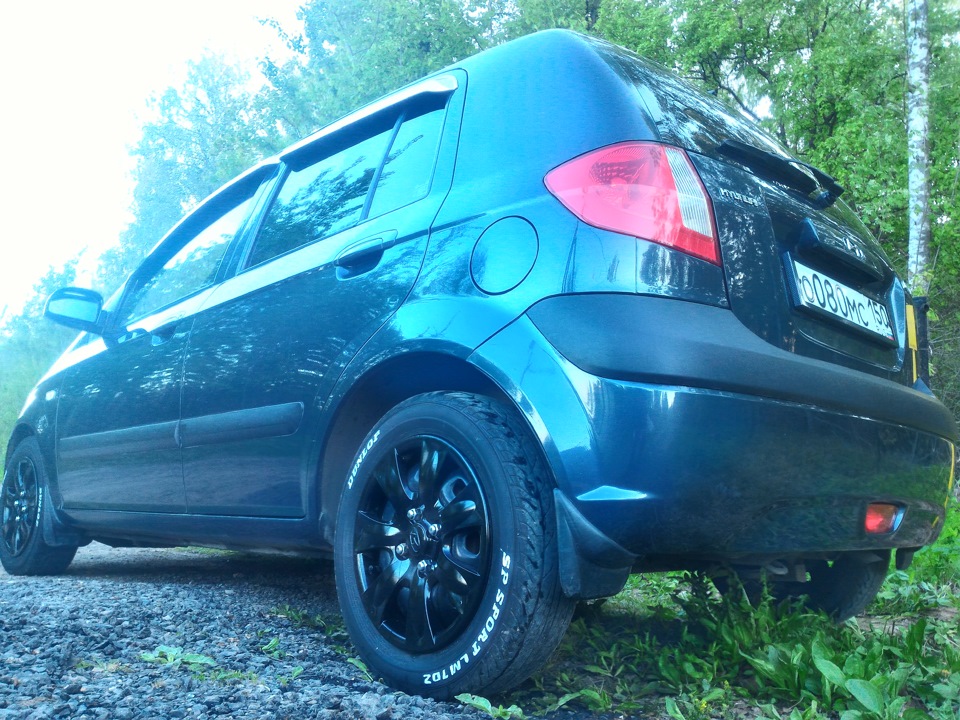 Фотки после мойки :) — Hyundai Getz, 1,4 л, 2008 года | фотография | DRIVE2