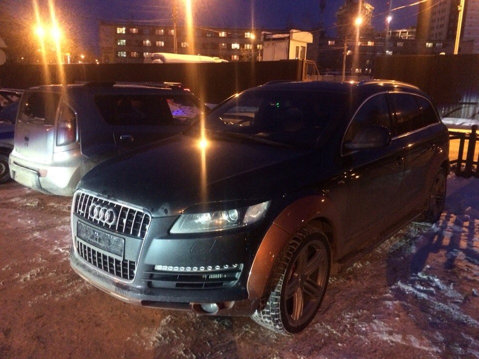 САМАЯ последняя фото моего самолёта! — Audi Q7 (1G)