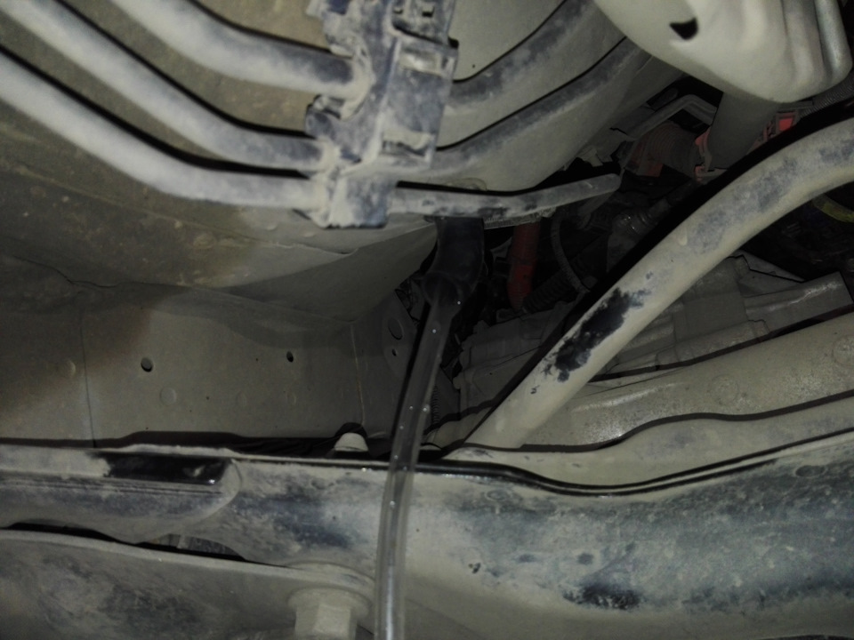 Чистка кондиционера средством Step Up — Honda Insight (2G), 1,3 л, 2009 ...