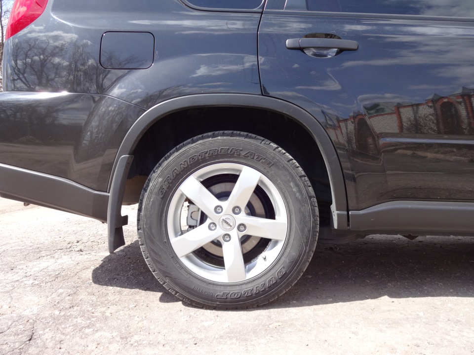 Новые диски на16 — Nissan X-Trail II (t31), 2 л, 2008 года | колёсные ...