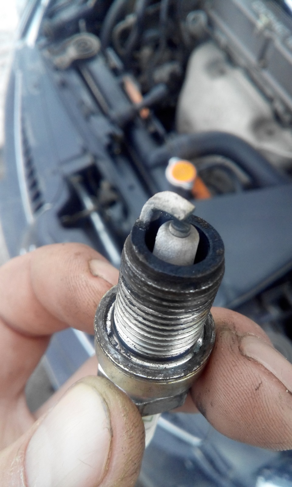 Свечки свечечки… — Mitsubishi Lancer IX, 2 л, 2005 года | расходники ...