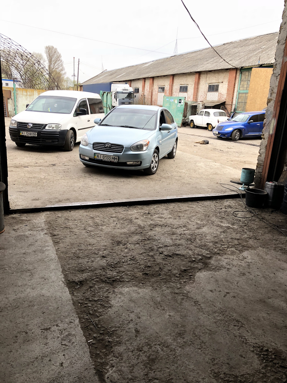 Поменял ступичный подшипник — Hyundai Accent (3G), 1,5 л, 2008 года ...