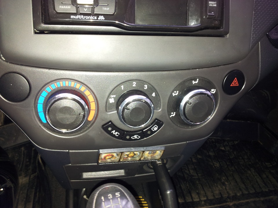 Ручки кондиционера — ЗАЗ Vida, 1,5 л, 2012 года | другое | DRIVE2