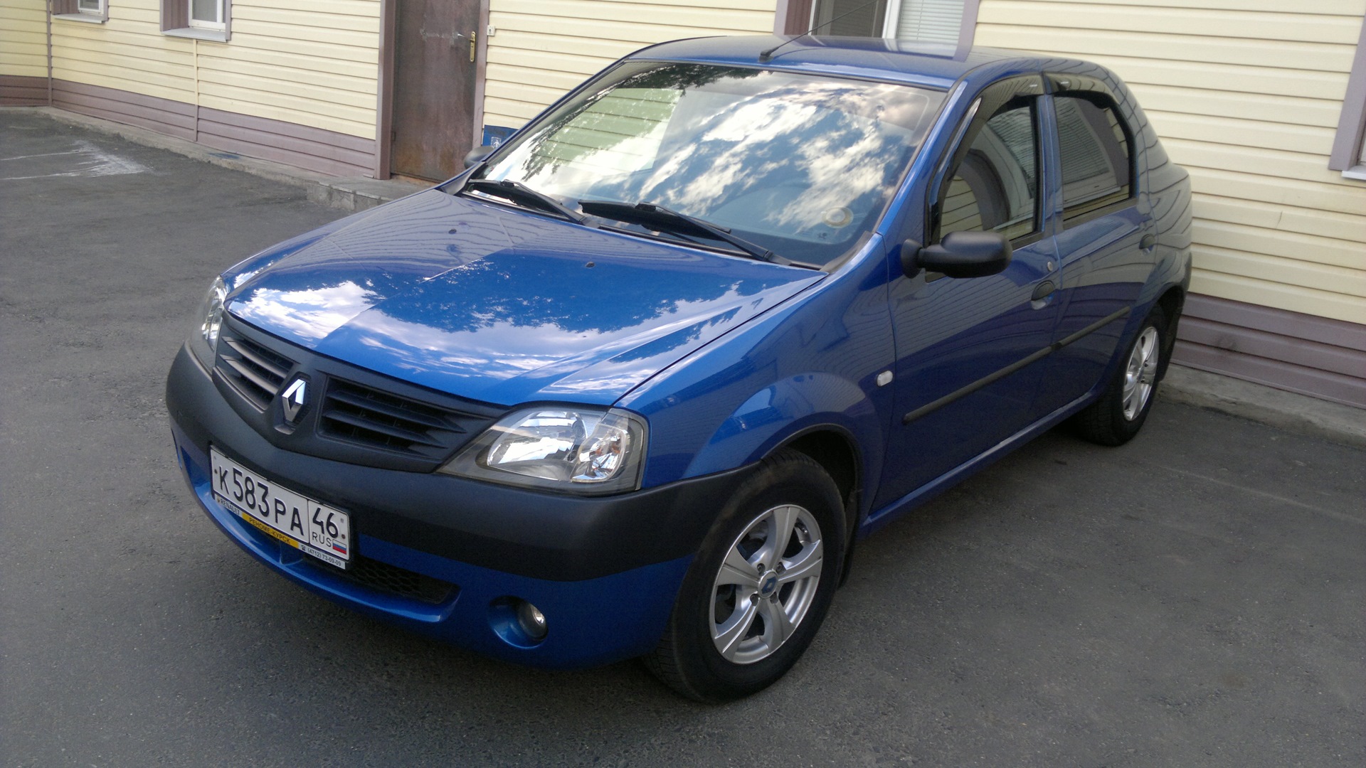 Renault Logan (1G) 1.4 бензиновый 2009 | Blue на DRIVE2