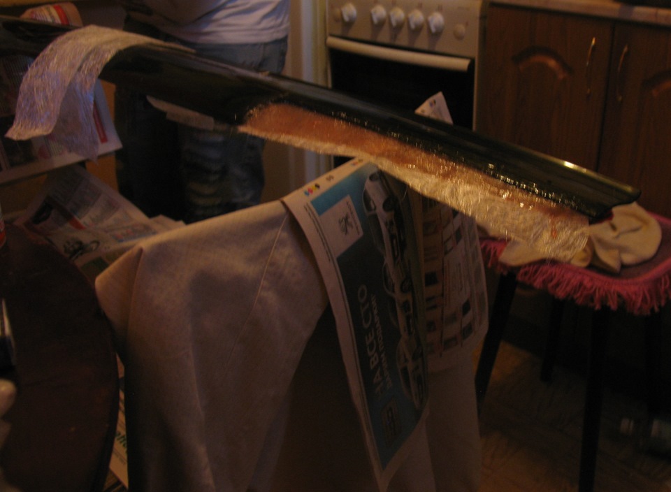 мухобойка бб (своими руками) — Lada 21099, 1,5 л, 1993 года | стайлинг ...