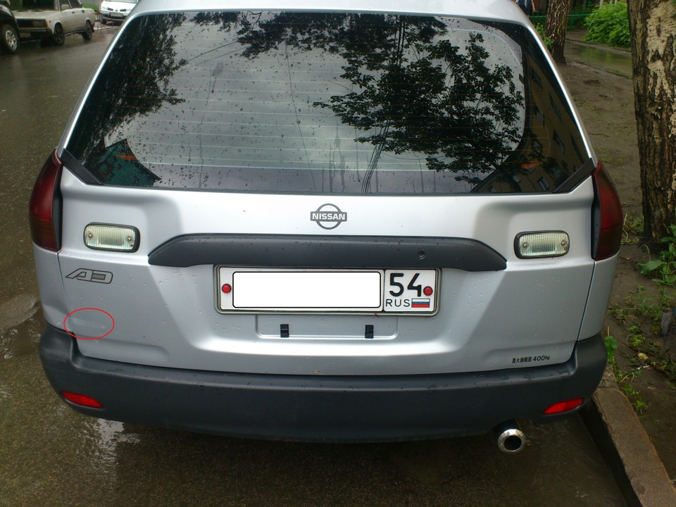 Выпрямление вмятин без покраски. — Nissan AD (Y11), 1,5 л, 2000 года ...