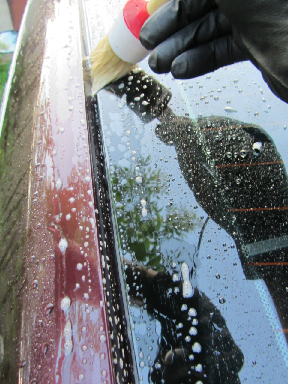 Стоки заднего и лобового стекол — Nissan Teana (J32)