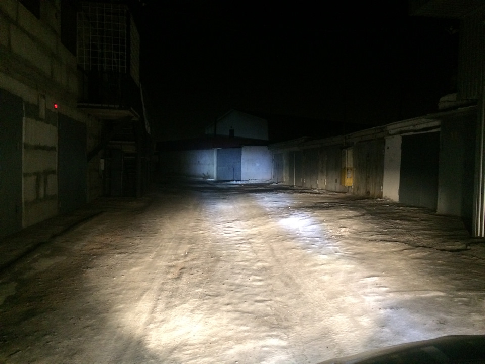 Прожектора + ближний свет — Toyota Corolla (120)