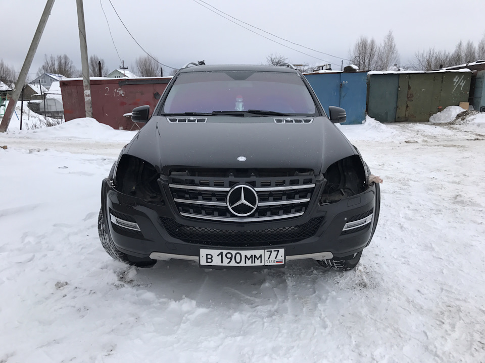 Фото в бортжурнале Mercedes-Benz M-Class (W164)