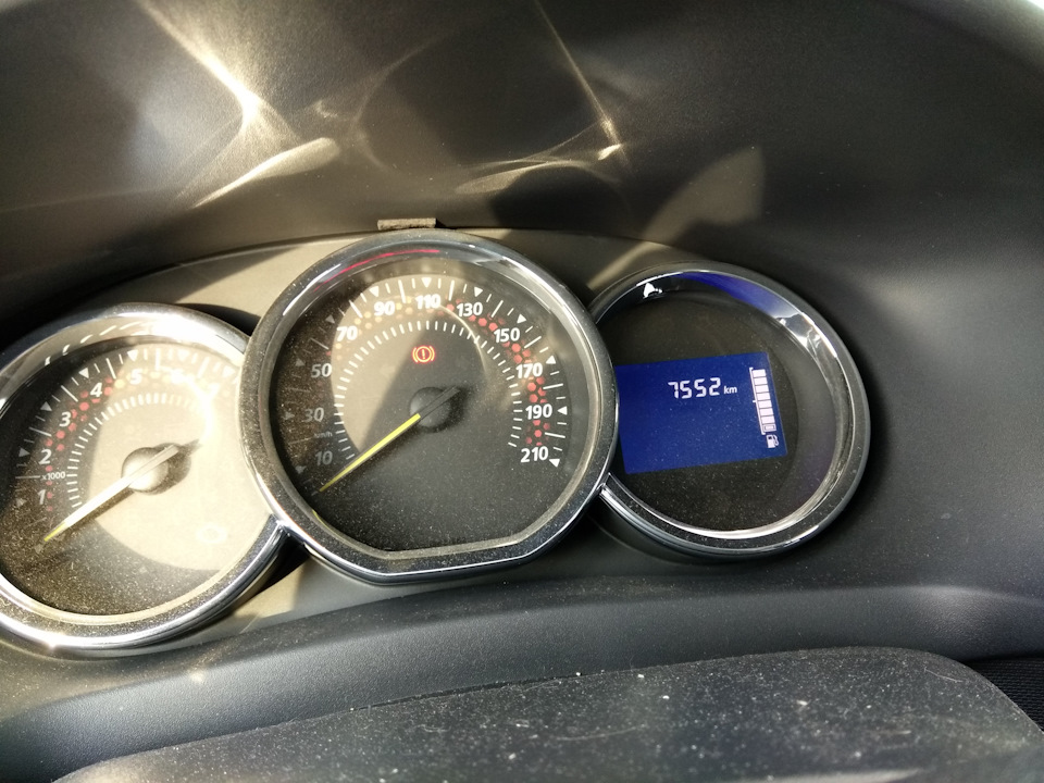 А вот и морозы и соответственно расход — Renault Sandero Stepway (2G ...