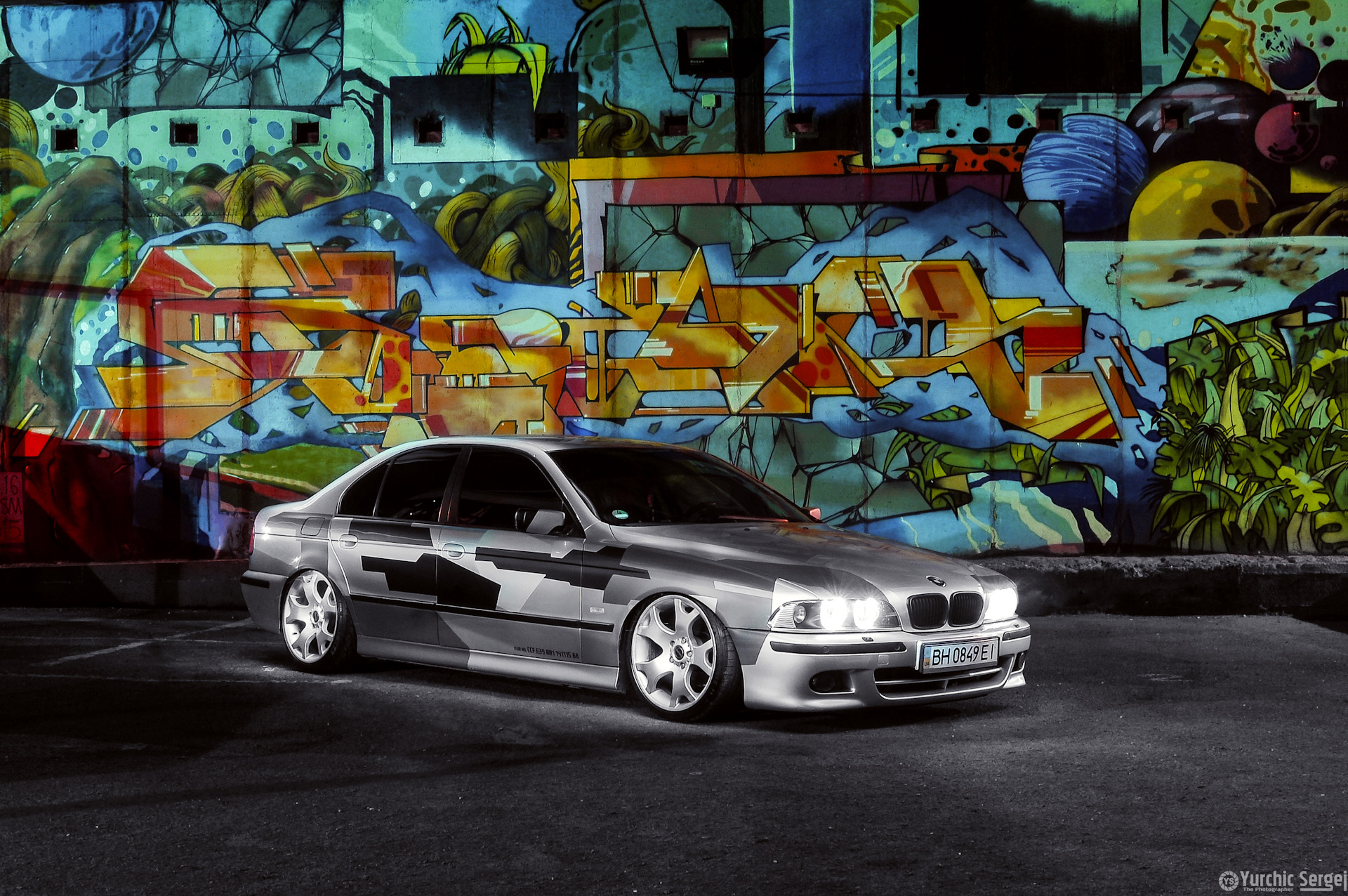 BMW e39 камуфляж