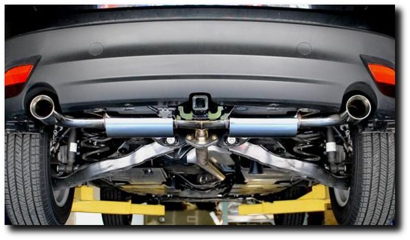 Глушитель основной б/у для Mazda CX-5 1 (KE) 2011-2017. Авторазбор - запчасти дл