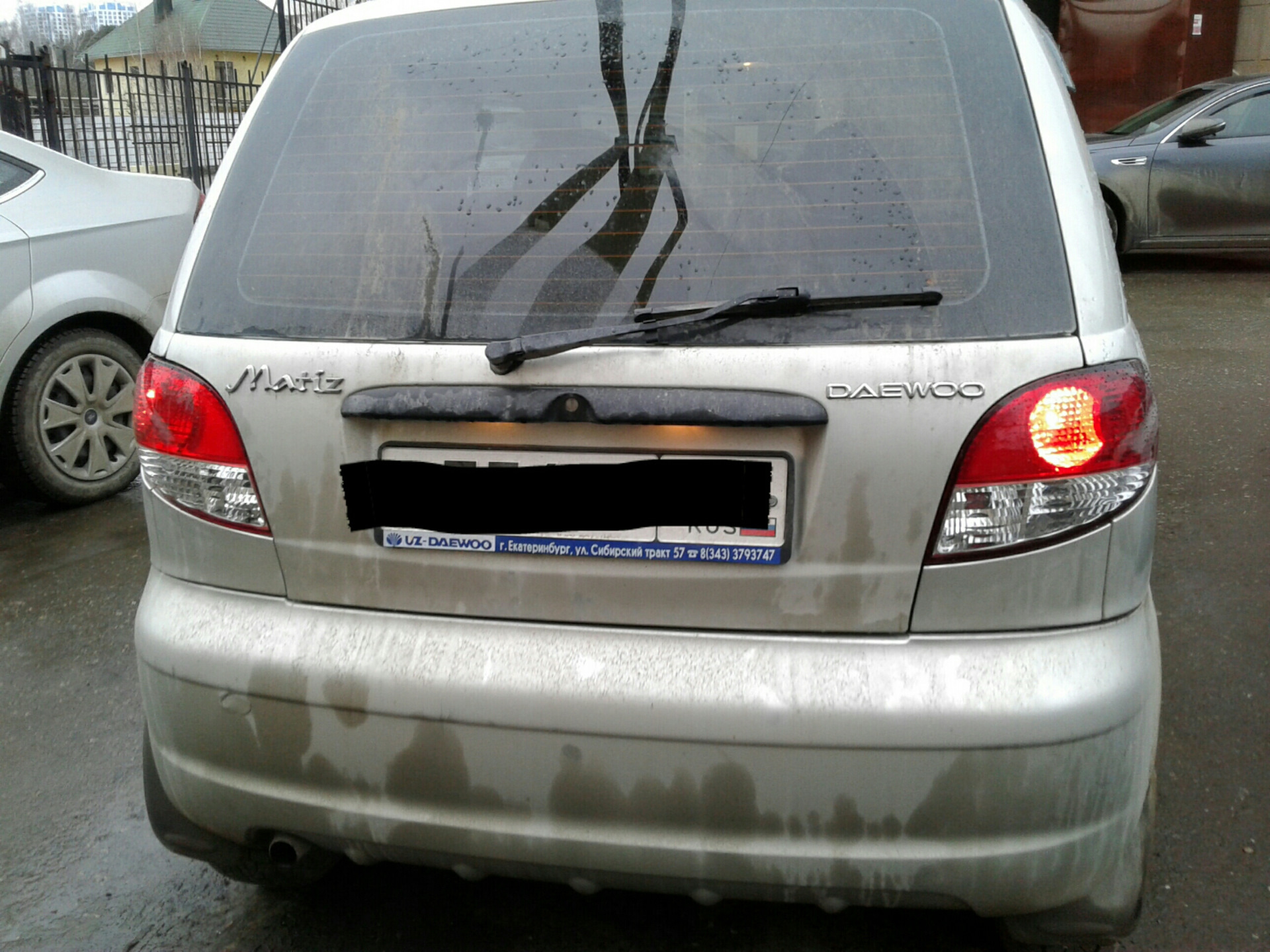 Новые стоп фары — Daewoo Matiz (M100/M150), 1 л, 2007 года | аксессуары ...