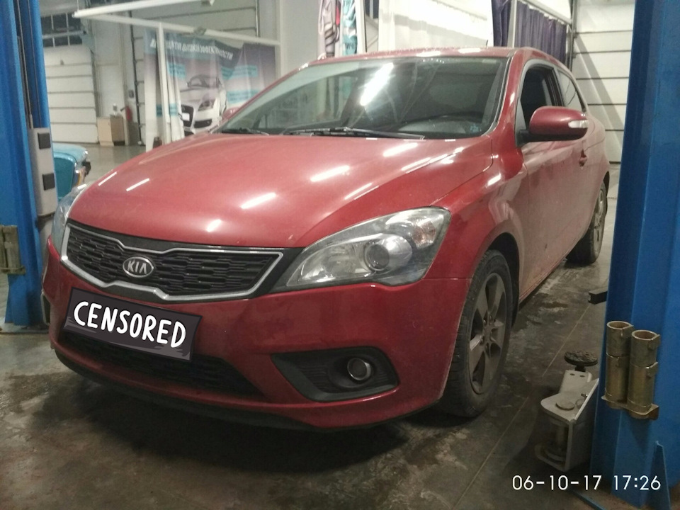 Чип тюнинг и удаление катализатора Kia ceed 1.6 2011 — STATUS-L Казань ...
