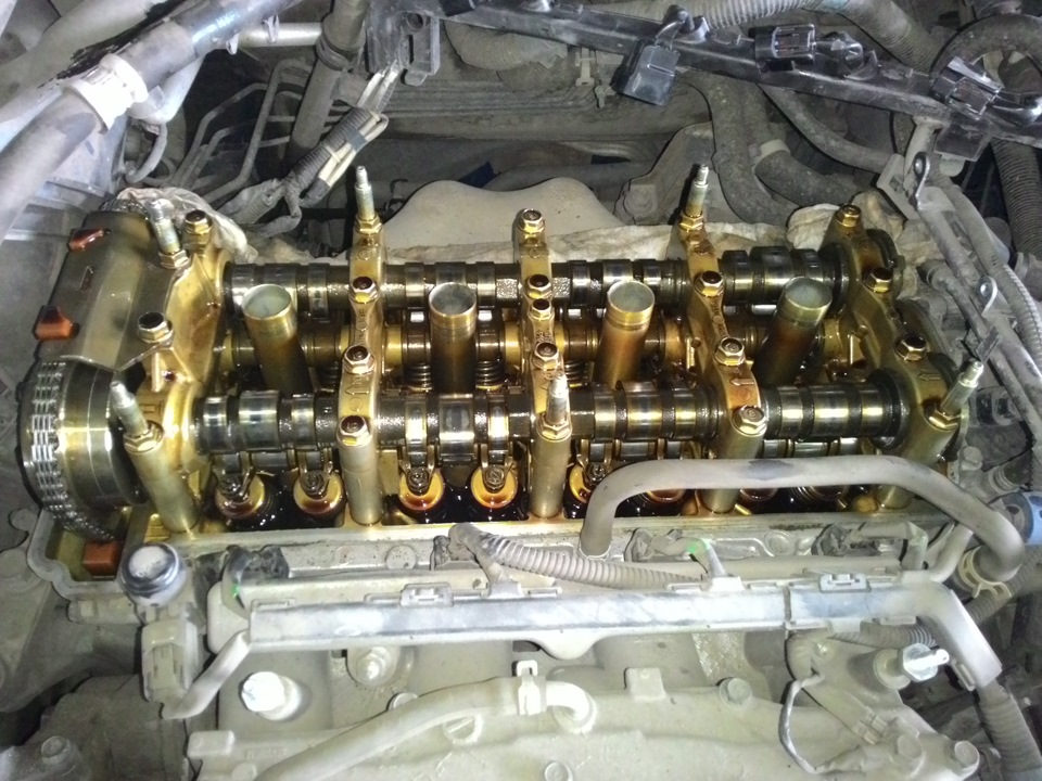 Зазоры в клапанах и расход топлива. — Honda Accord (7G), 2,4 л, 2006 ...