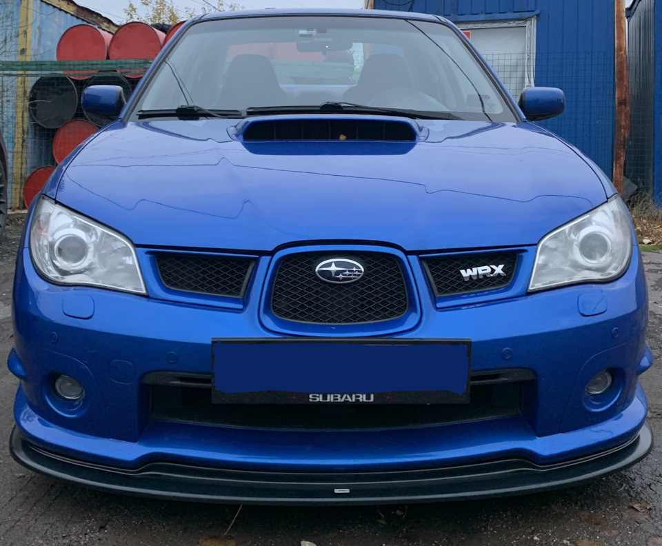 Передний сплиттерГуба Sotna Sotna — Subaru Impreza Wrx Gd Gg 25 л 2006 года визит 2471