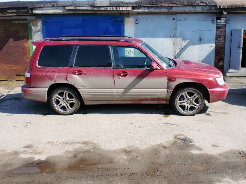мудовые колеса — Subaru Forester (SF), 2 л, 2000 года | шины | DRIVE2