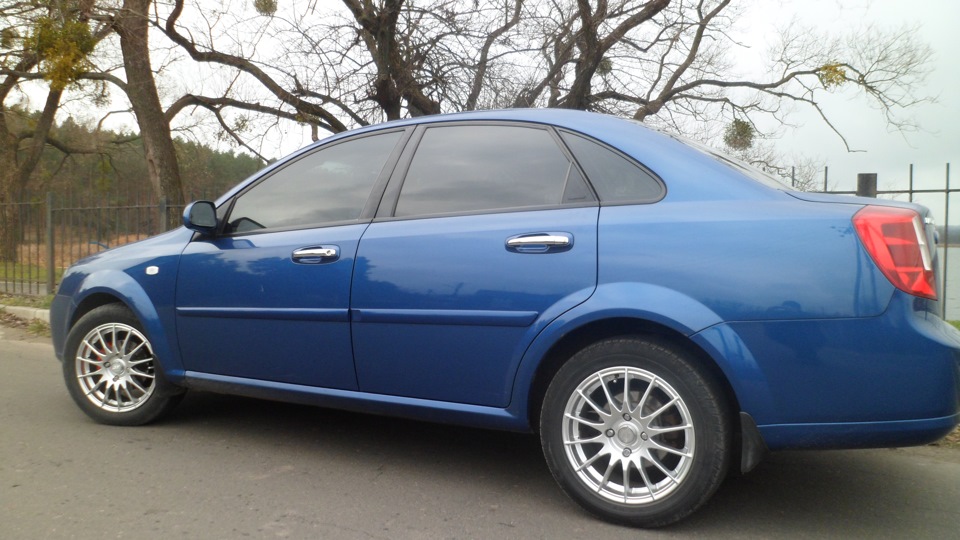 Chevrolet Lacetti седан голубой drive2