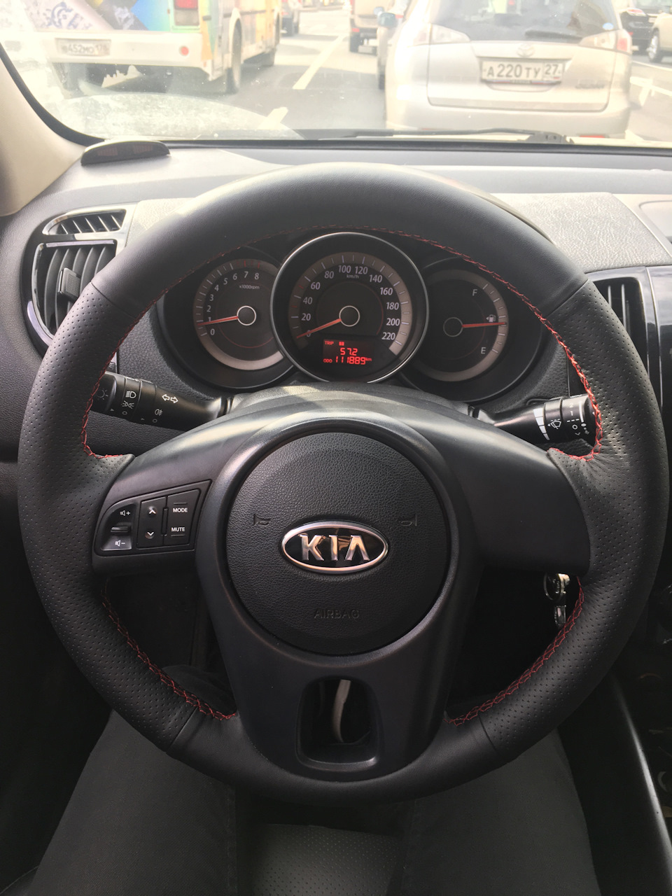 Эко-кожа & глянец — KIA Cerato (2G), 1,6 л, 2012 года | стайлинг | DRIVE2