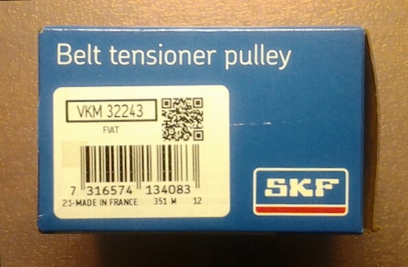 VKM32243 Паразитный / ведущий ролик, поликлиновой ремень SKF | Запчасти ...