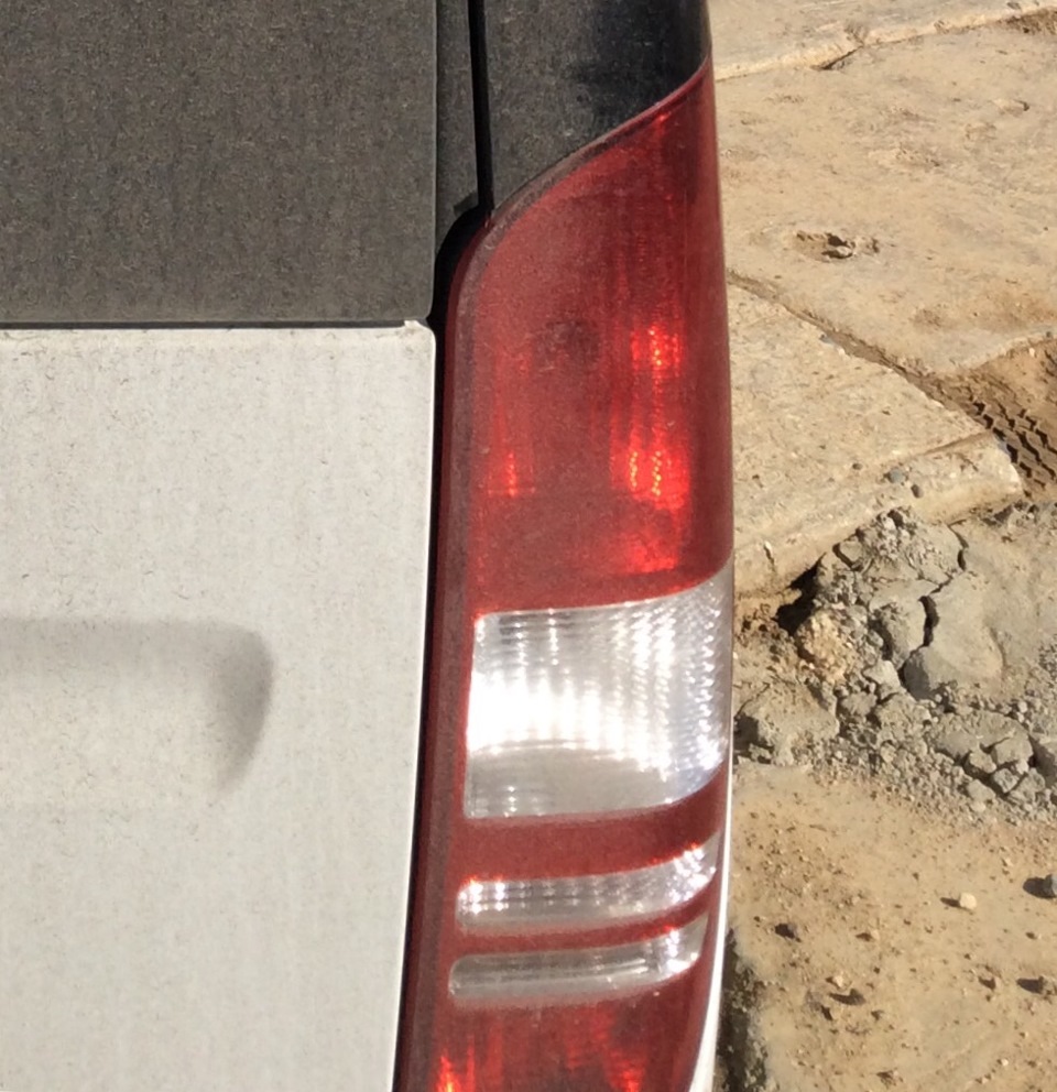Лампы хром в поворотники — Mercedes-Benz Vito (2G), 2,2 л, 2013 года ...
