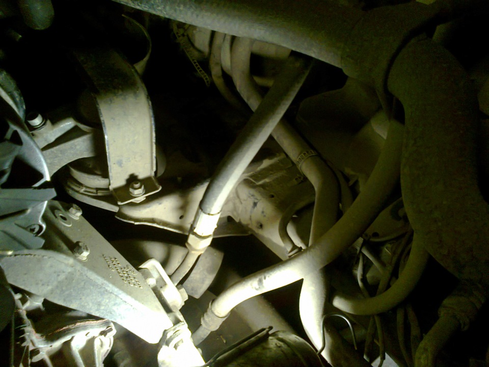 Замена РВД — Audi 100 (C4), 2 л, 1992 года | своими руками | DRIVE2