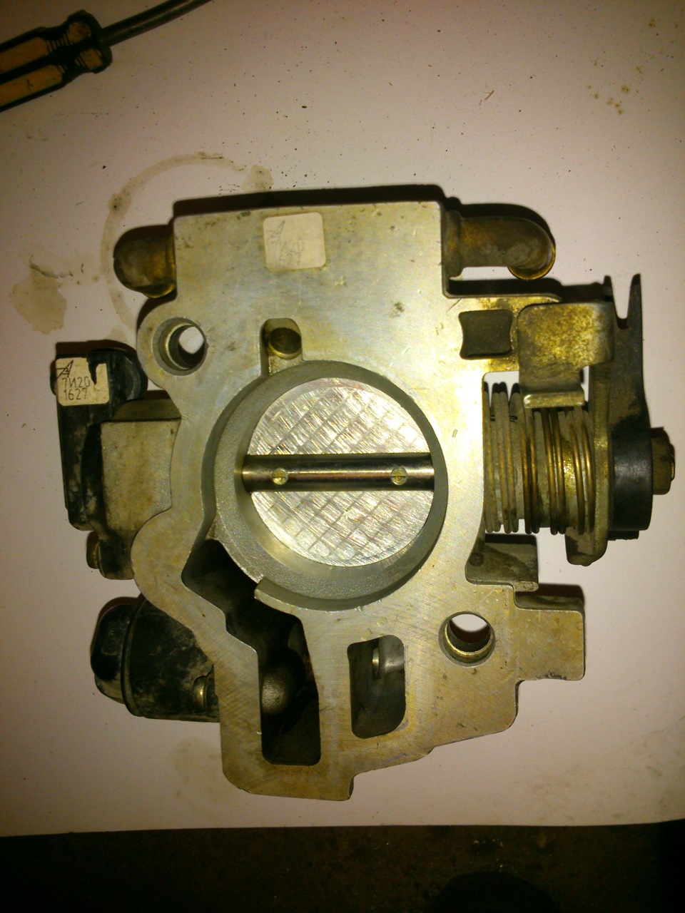 Чистка дроссельной заслонки и +50 к настроению)) — Lada 21124, 1,6 л ...