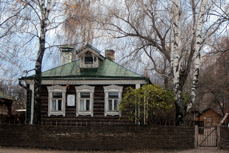 Фото дома есенина в константиново