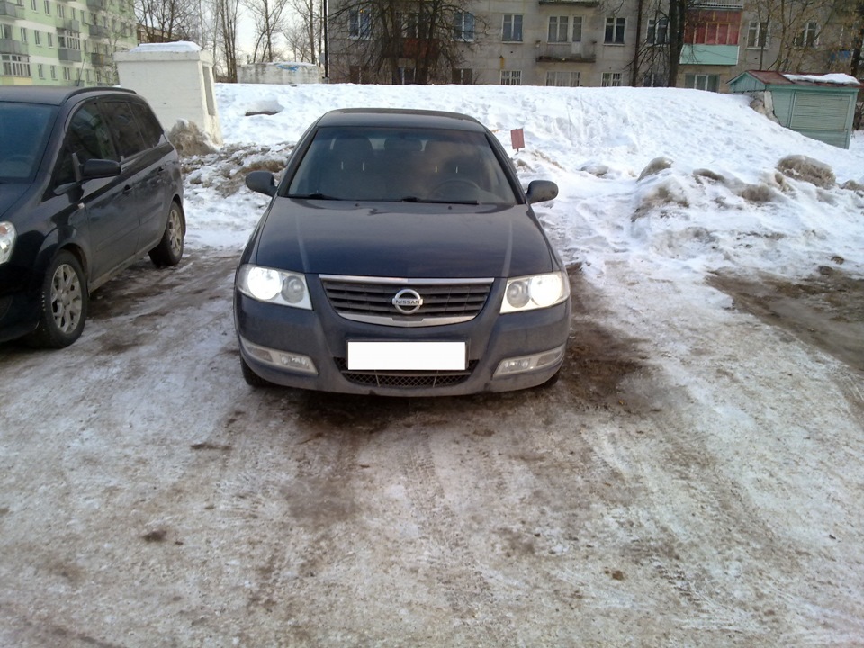 Новые габаритные лампы на 42 диода — Nissan Almera Classic (B10), 1,6 л ...