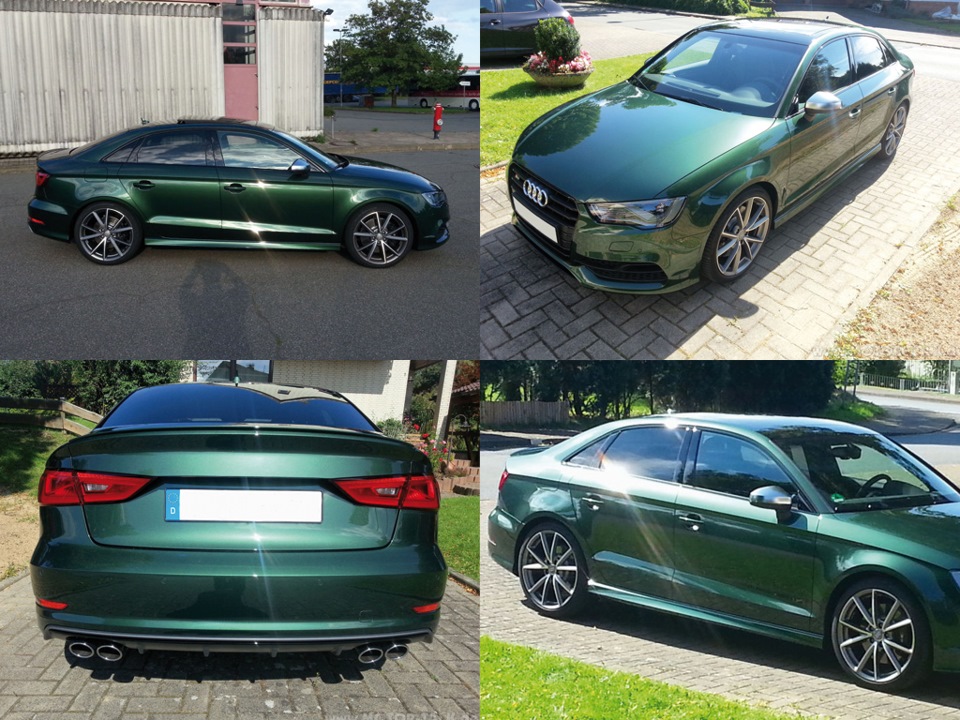 Audi a7 Emerald Green