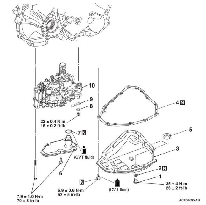 Моменты затяжек — Mazda Flair (2G)