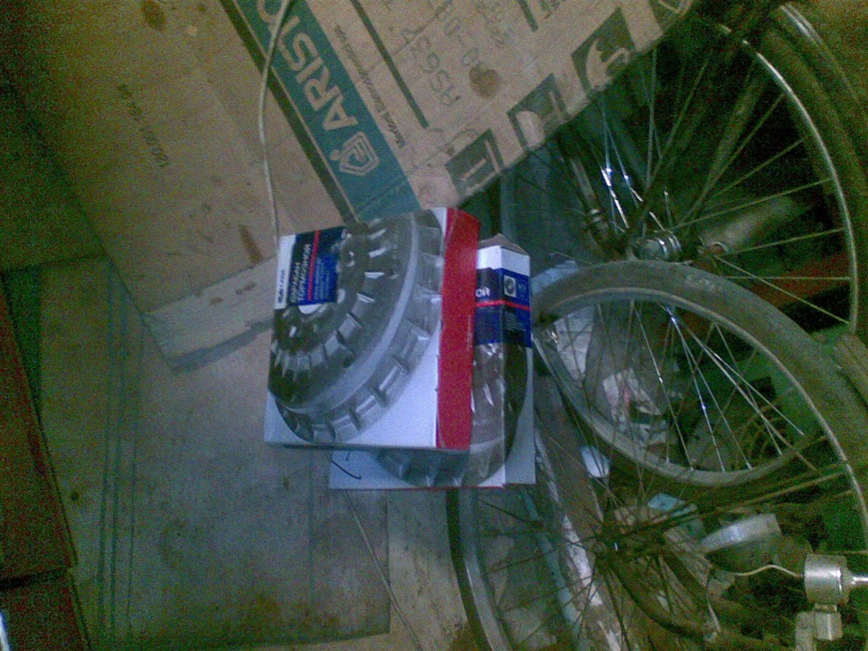 22 Замена барабанов и успокоителя цепи — LADA 21074, 1,5 л., 2002 года ...