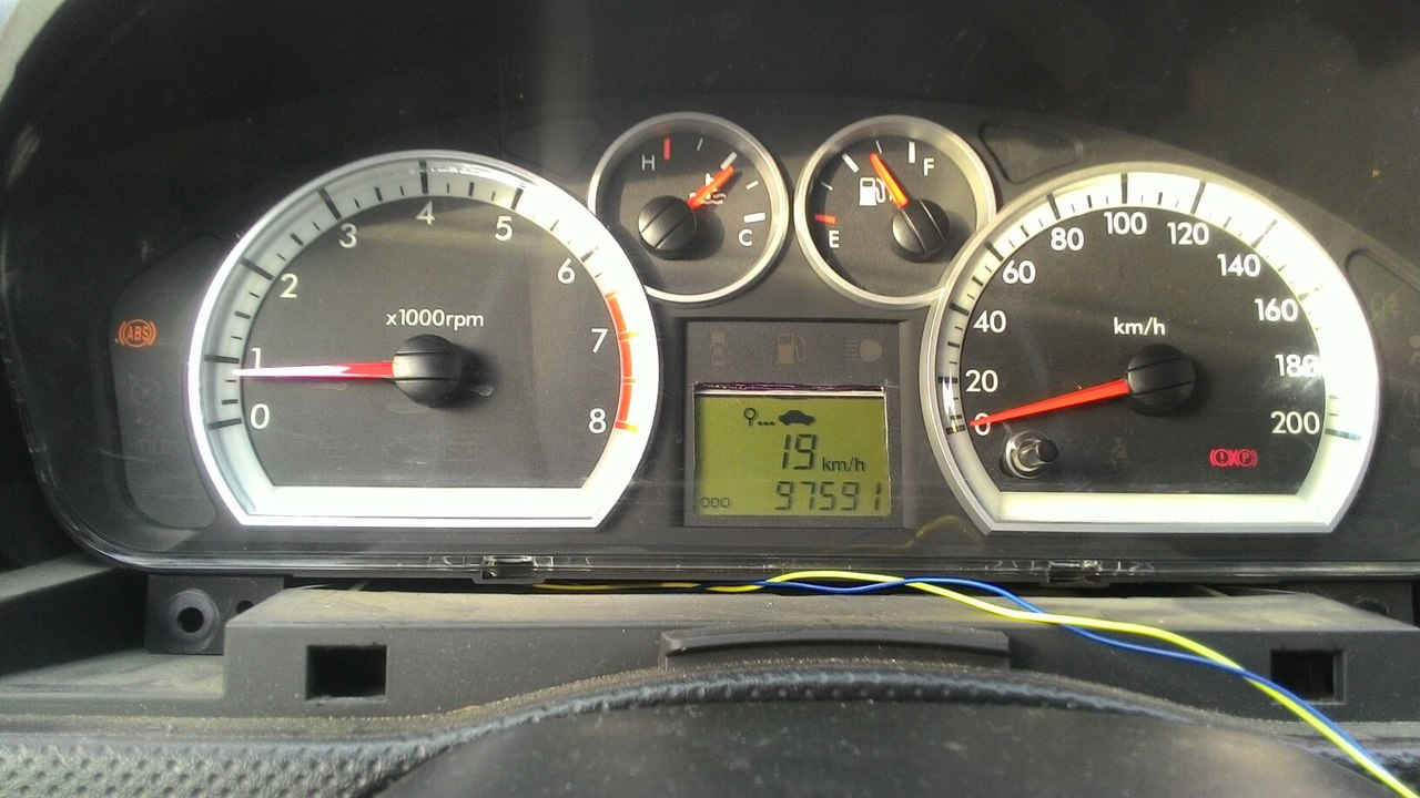 Датчик наружной температуры воздуха Авео т250 — Chevrolet Aveo Sedan ...