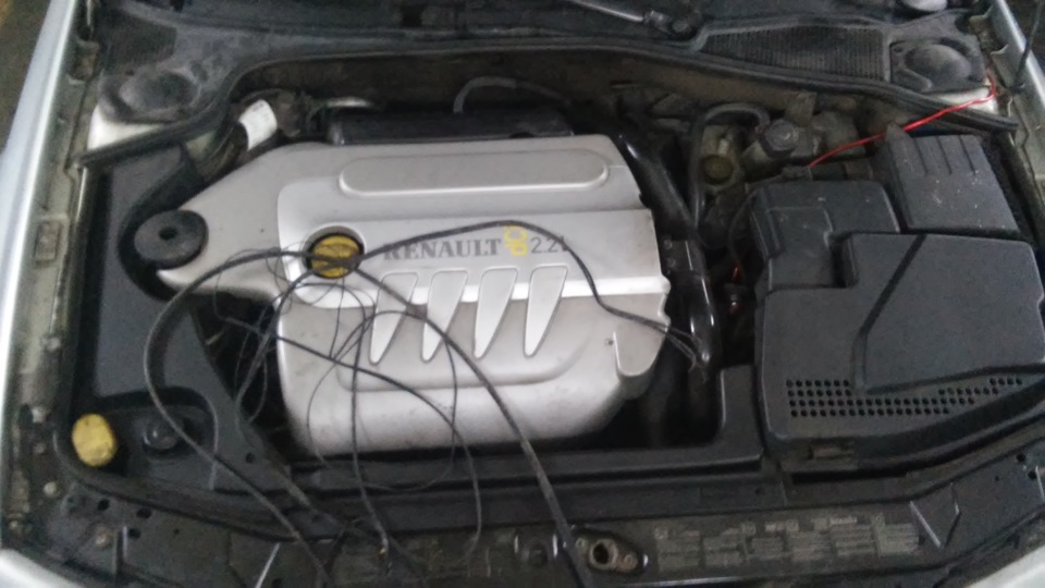 Оборвало ручейковый ремень((( — Renault Laguna II, 2,2 л, 2002 года ...