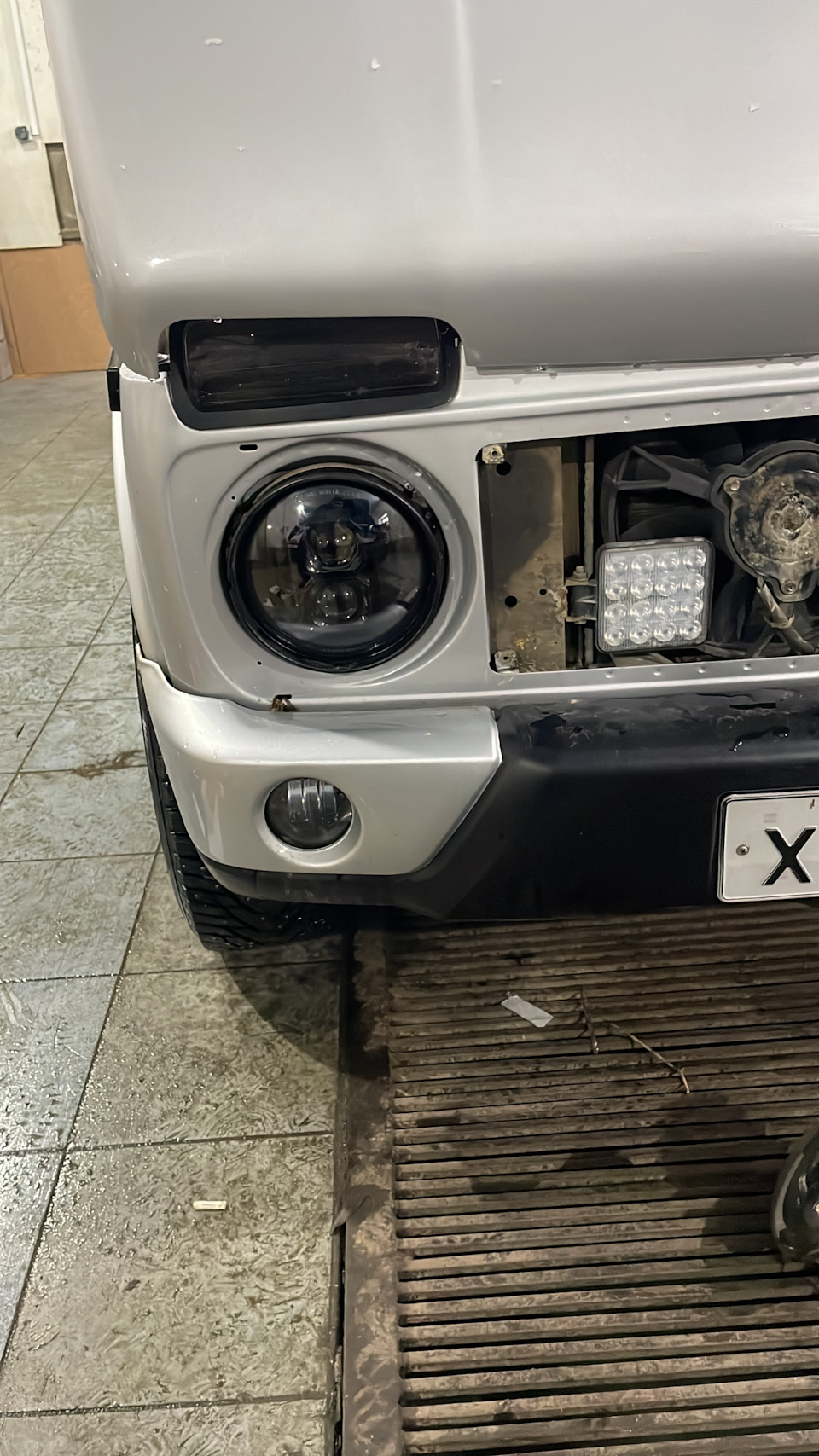 Светодиодные фары «Тяжелая Техника» — Lada 4x4 5D, 1,7 л, 2013 года ...