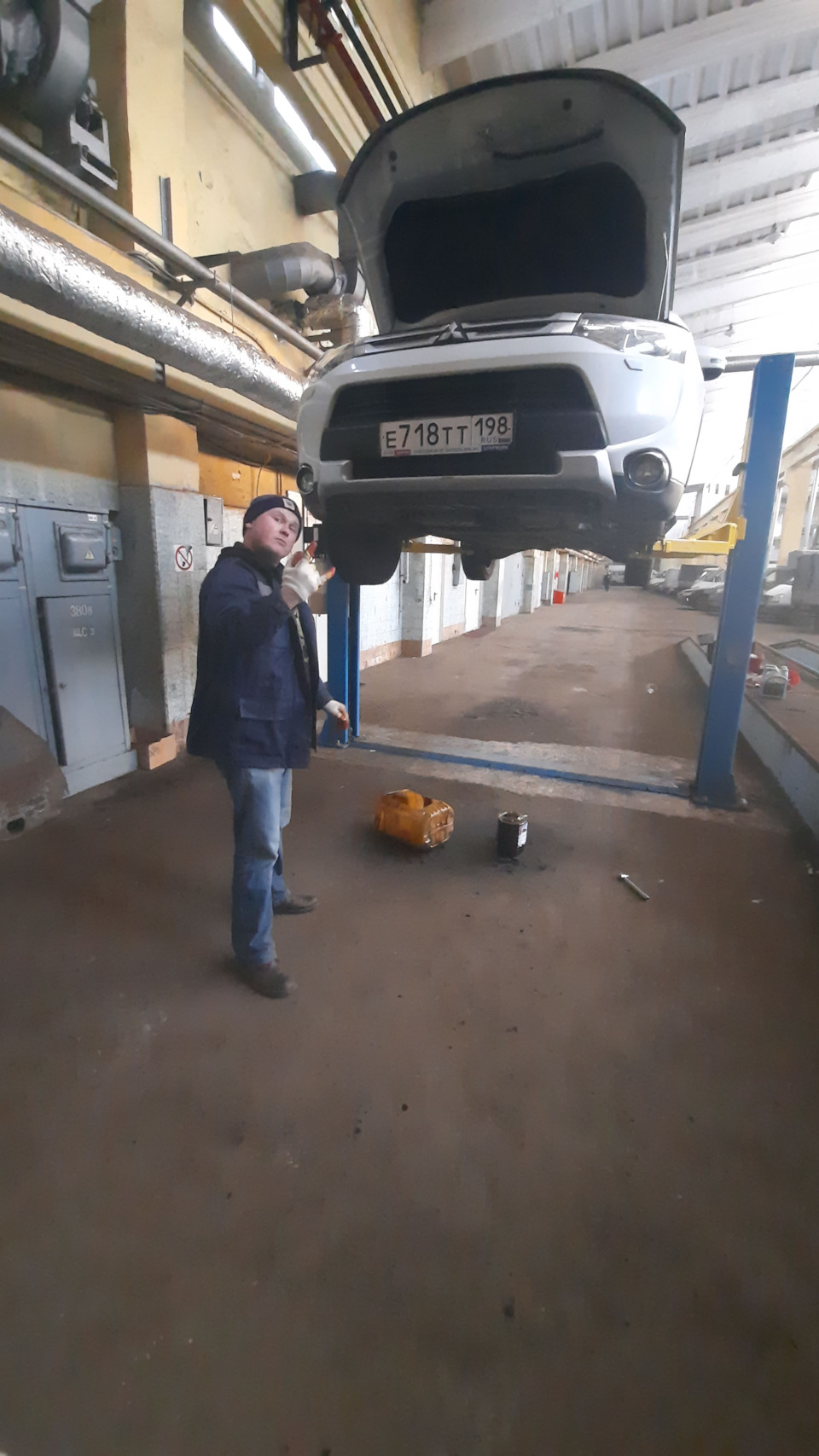 Замена масла в свт — Mitsubishi Outlander (3G), 2,4 л, 2014 года ...