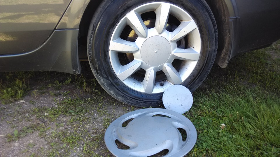 Изготовление колпаков — Nissan Primera (P12), 1,6 л, 2006 года ...