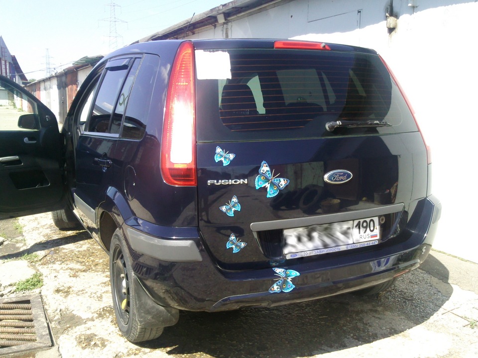 бабочки. — Ford Fusion, 1,4 л, 2007 года | просто так | DRIVE2