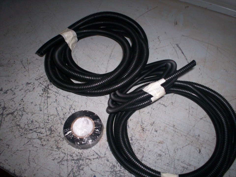 замена гофры проводки ДВС — УАЗ 452, 2,4 л, 1994 года | электроника ...