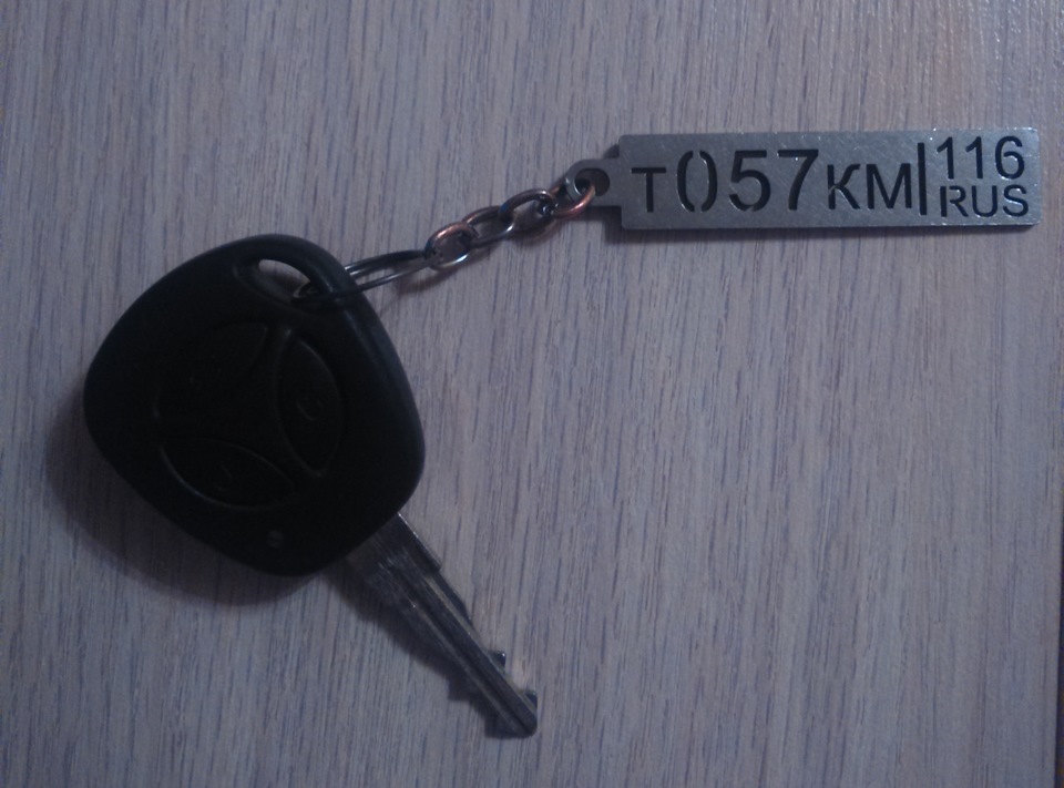 Брелок — Lada Приора седан, 1,6 л, 2013 года | аксессуары | DRIVE2