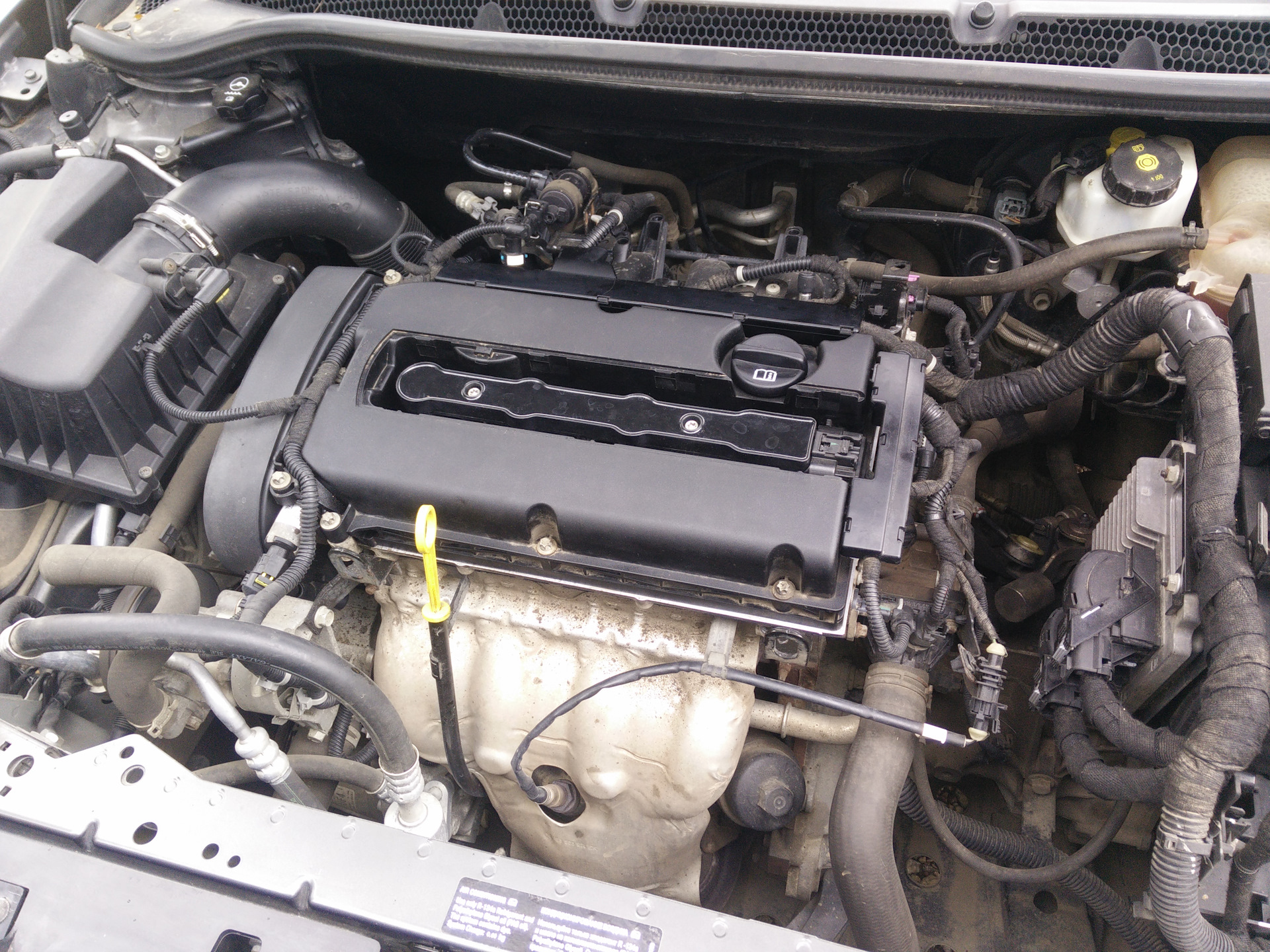 Замена прокладки клапанной крышки — Opel Astra J, 1,6 л, 2011 года ...