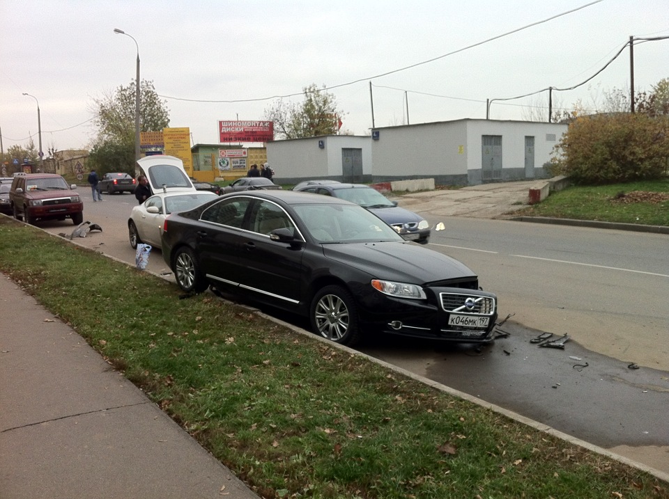 Вольво после аварии фото