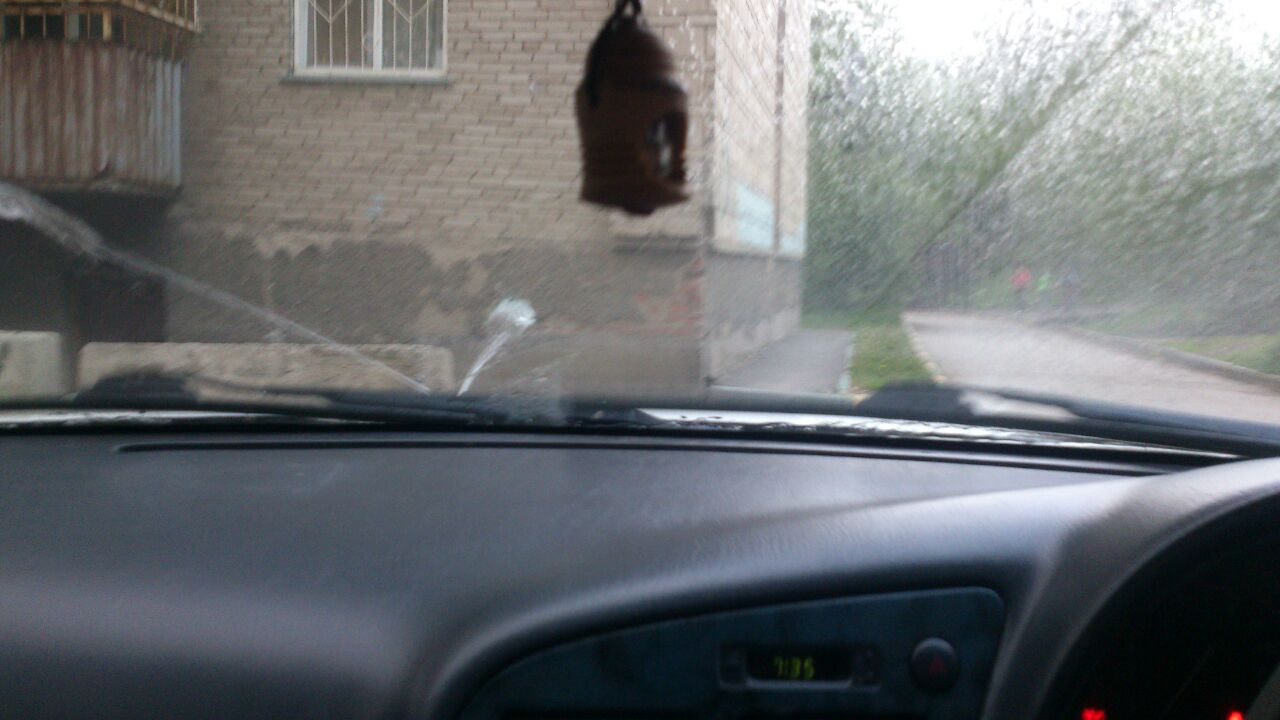 Веерные форсунки омывателя лобового стекла — Toyota Curren, 1,8 л, 1996 ...