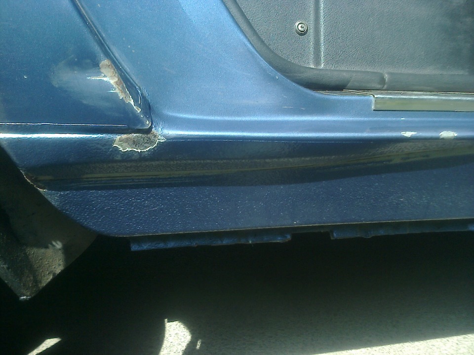 Помял порог((( — ГАЗ 31105, 2,4 л, 2008 года | кузовной ремонт | DRIVE2