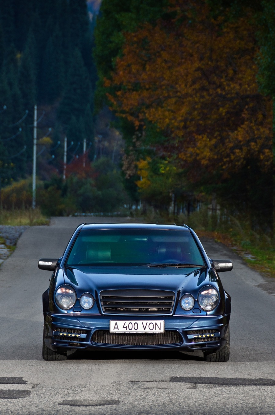 W210 Mercedes AMG e55 РѕР±РѕРё