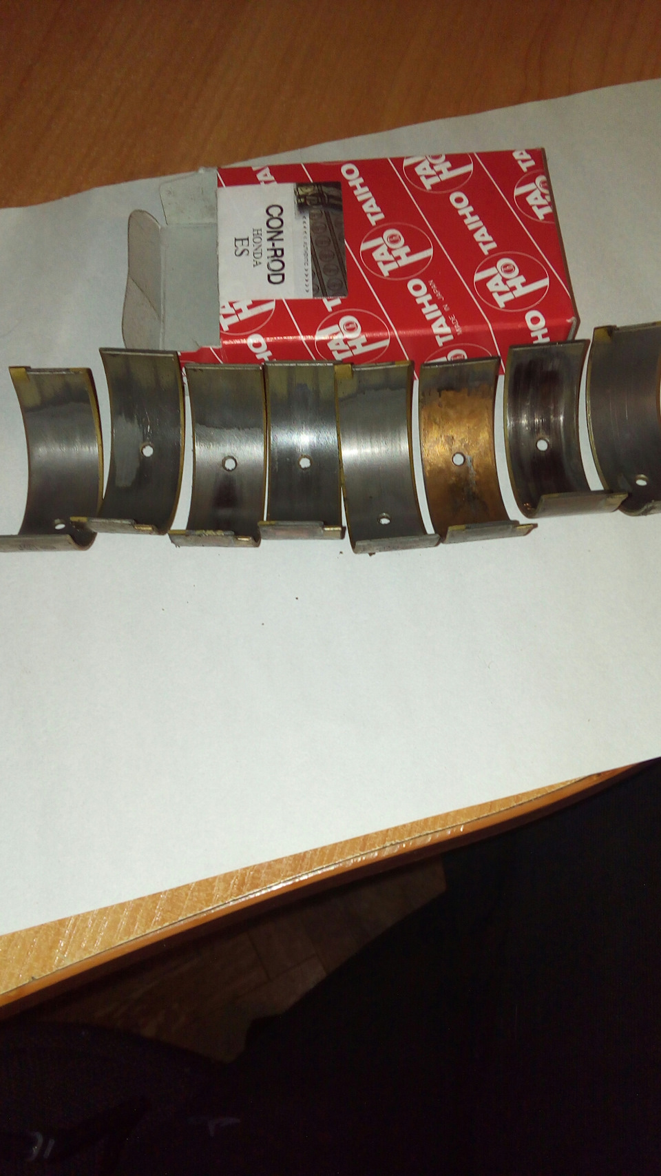 Вкладыши шатунов — Honda CR-V (RD1, RD2), 2 л, 1998 года | своими ...