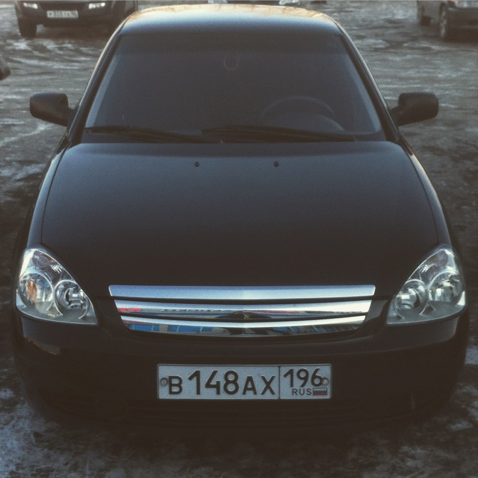 Помылся — Lada Приора хэтчбек, 1,6 л, 2009 года | просто так | DRIVE2