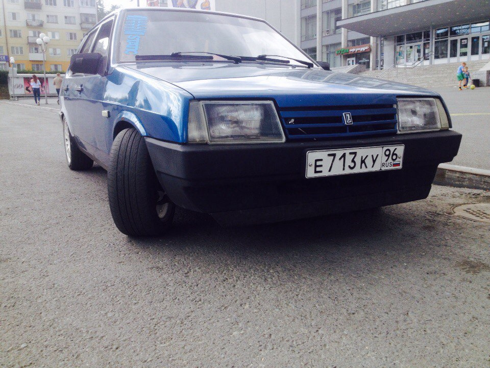 Самодельная Губа — Lada 21099, 1,5 л, 1996 года | тюнинг | DRIVE2